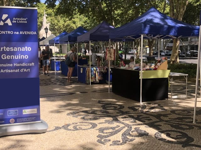 bestcraft.pt na mostra de Artesãos na Avenida da Liberdade  -  Lisboa, Setembro 2025